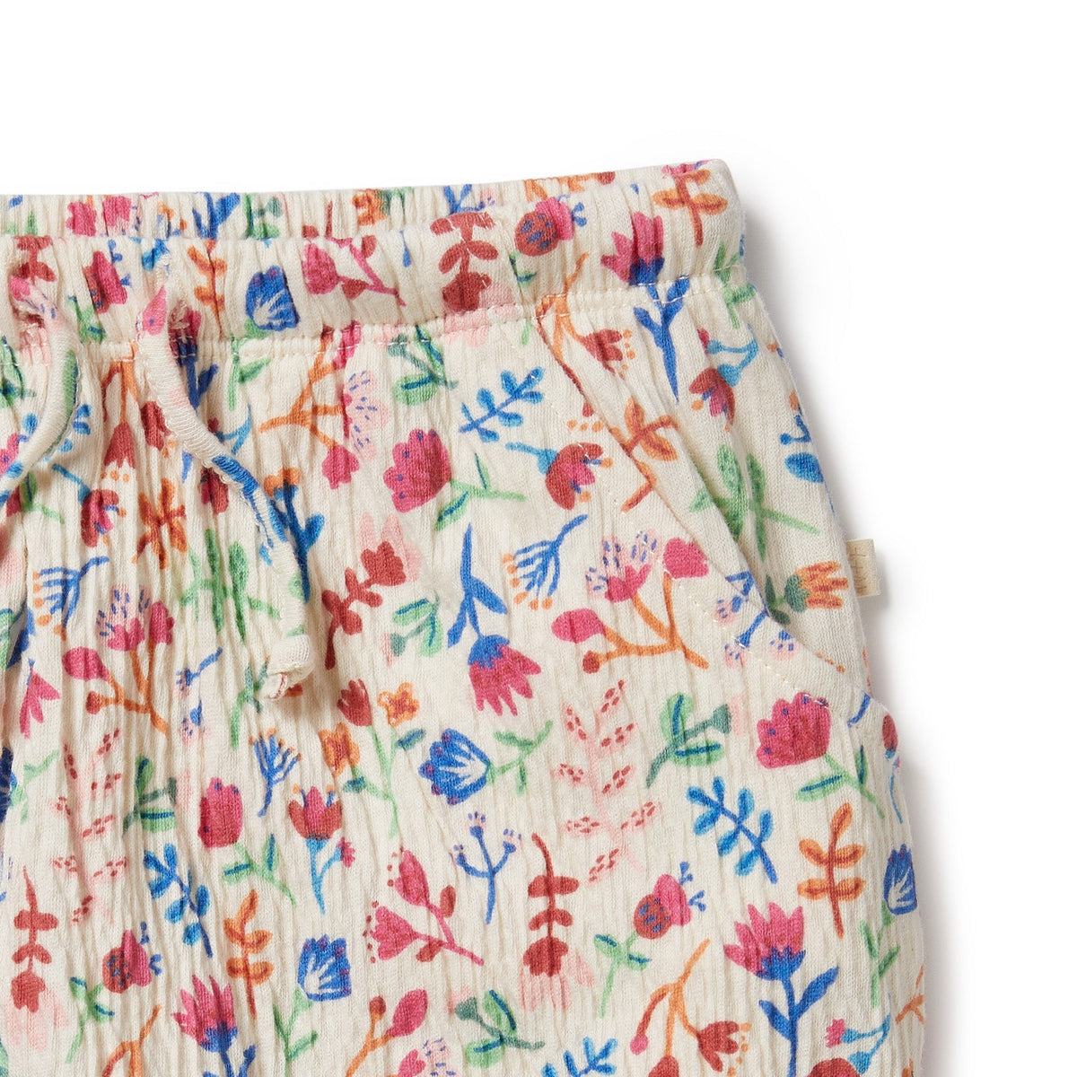 Tropical Garden Crinkle Bloomer Short