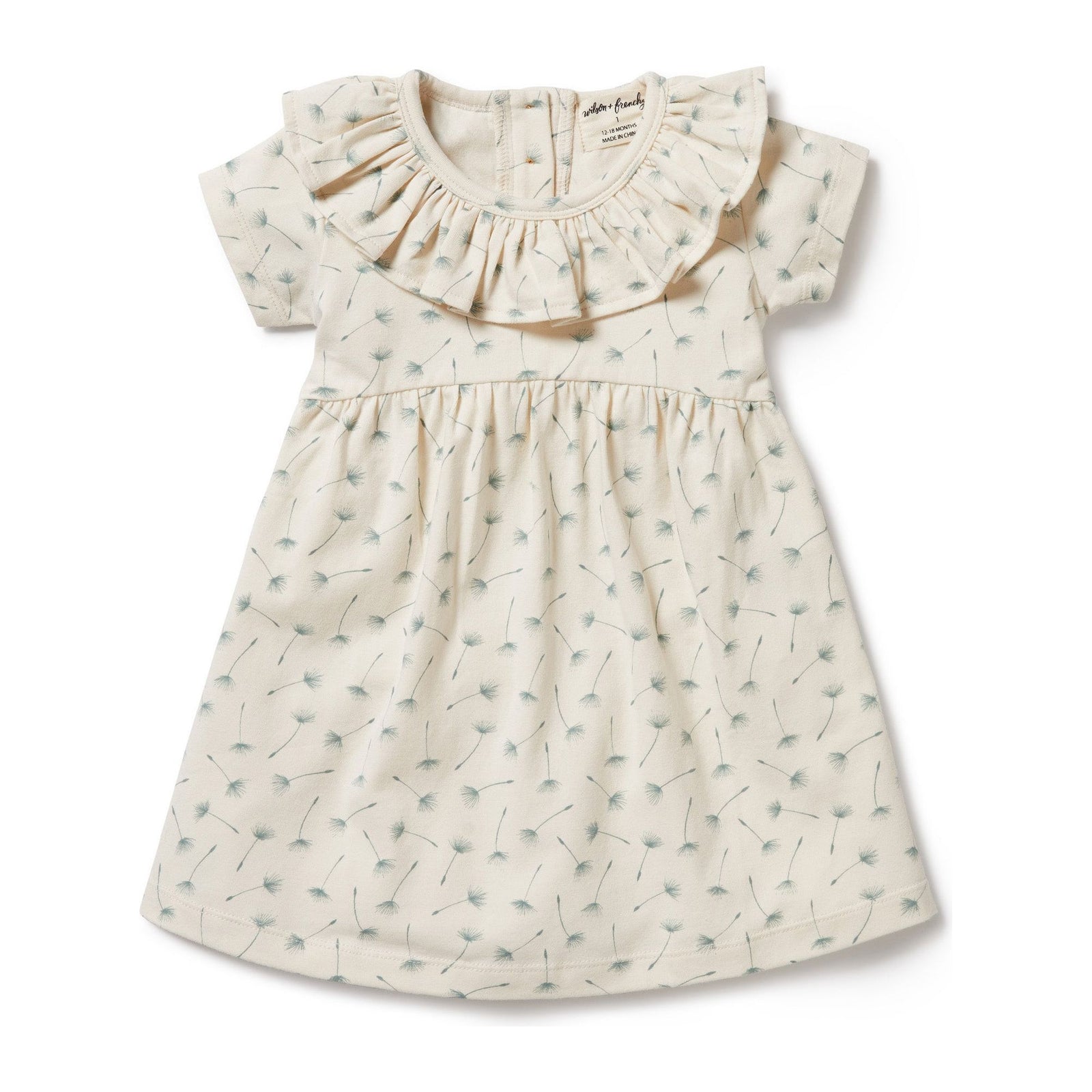 Float Away Organic Ruffle Dress