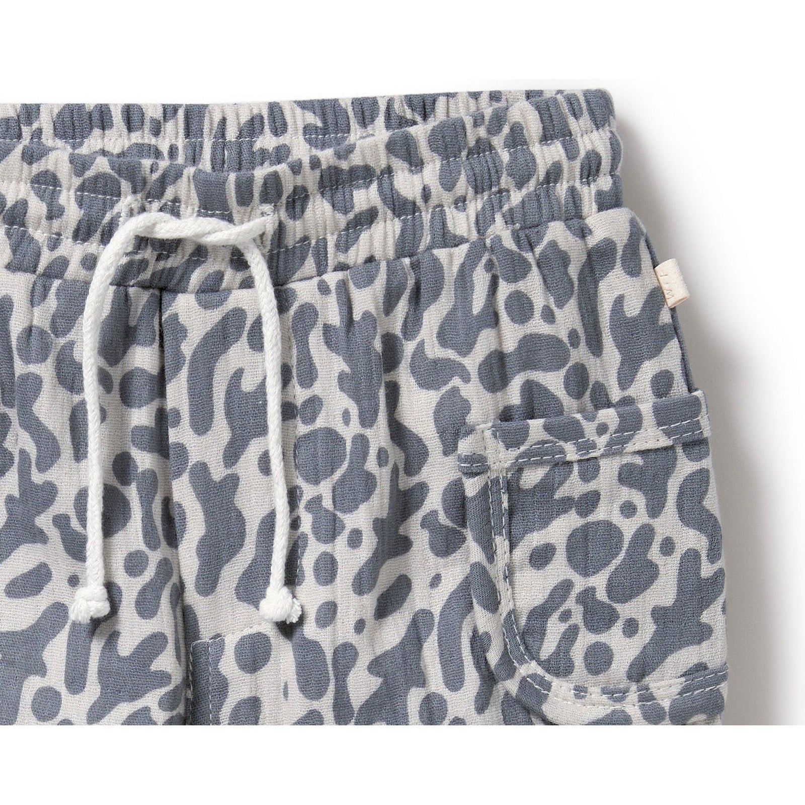 Blue Coral Organic Crinkle Pant