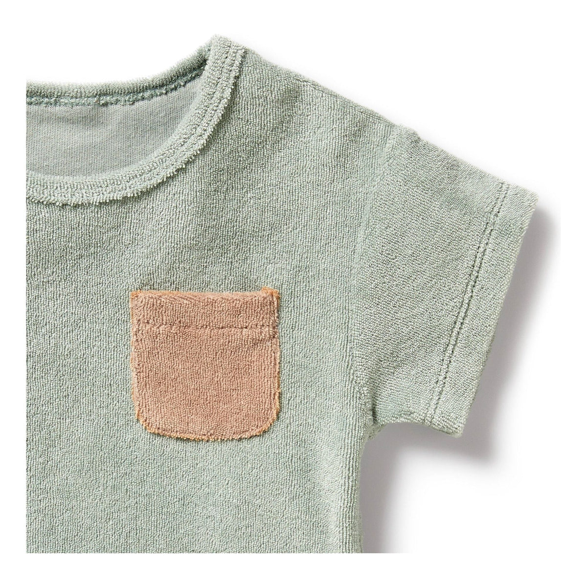 Pistachio Organic Terry Tee
