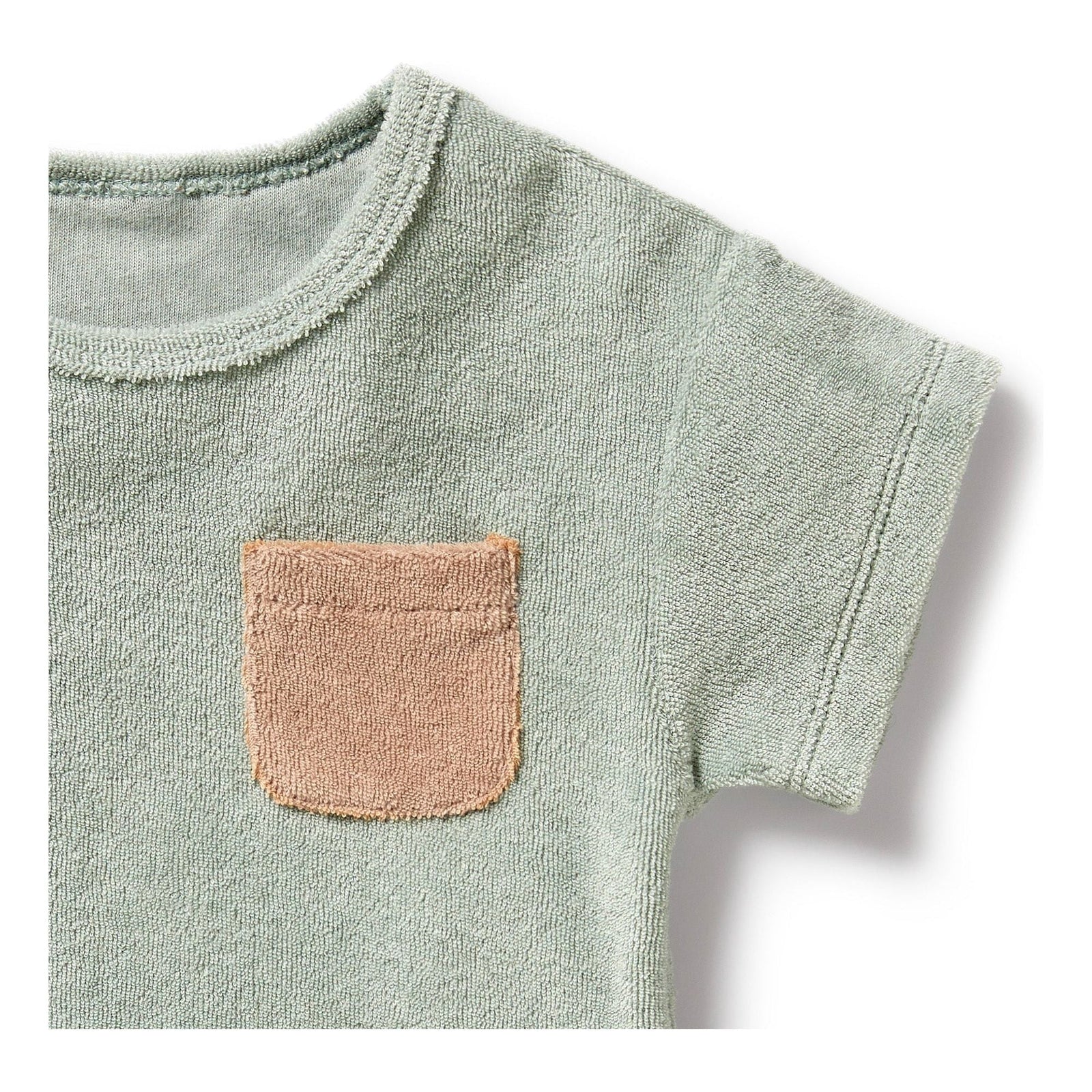 Pistachio Organic Terry Tee