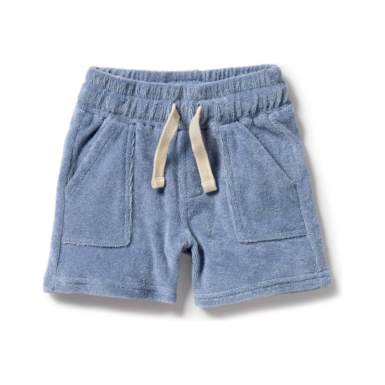 Dusty Blue Organic Terry Short