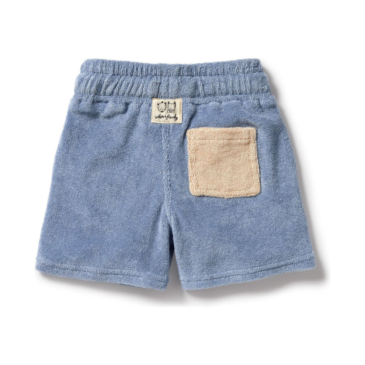 Dusty Blue Organic Terry Short