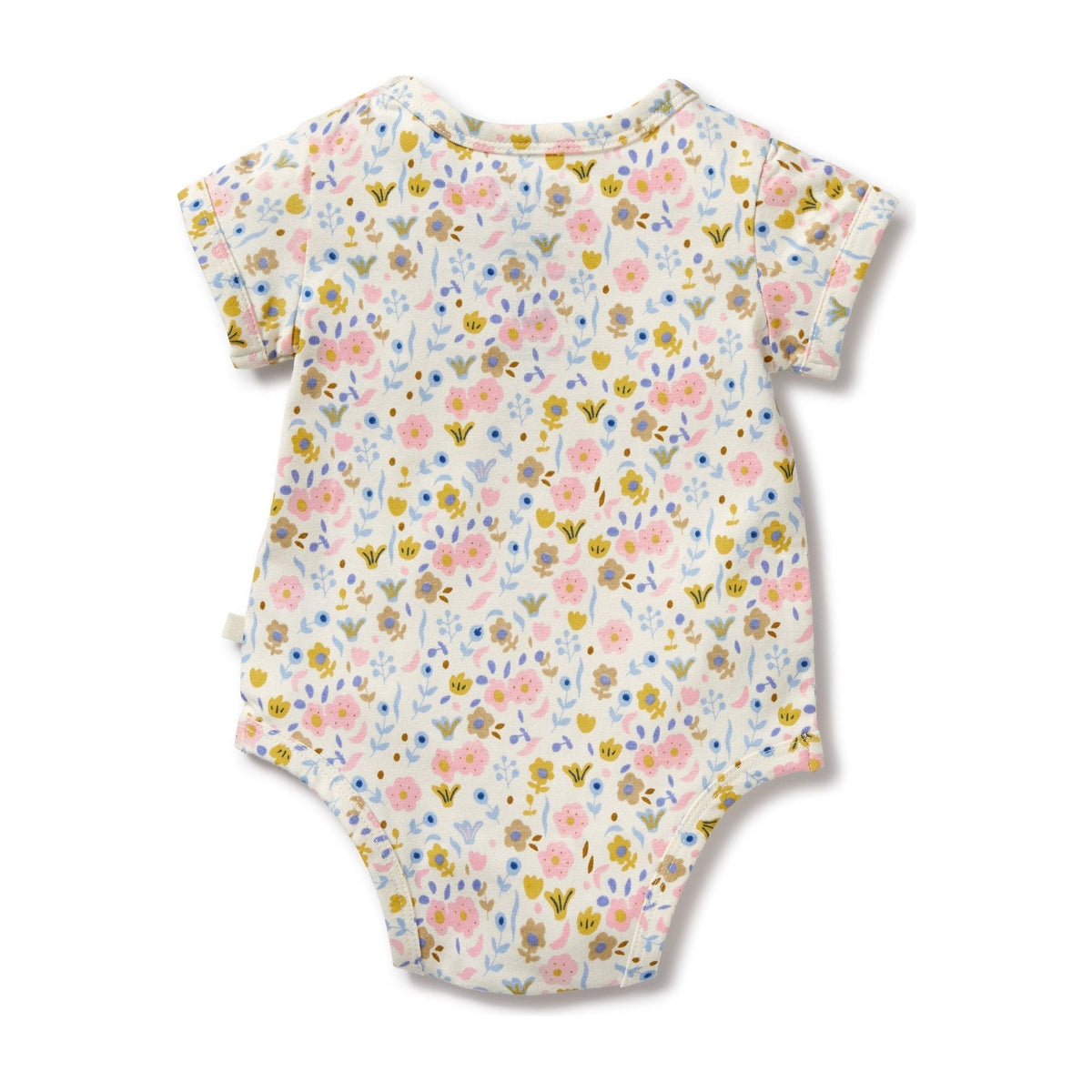 Ava Floral Organic Bodysuit