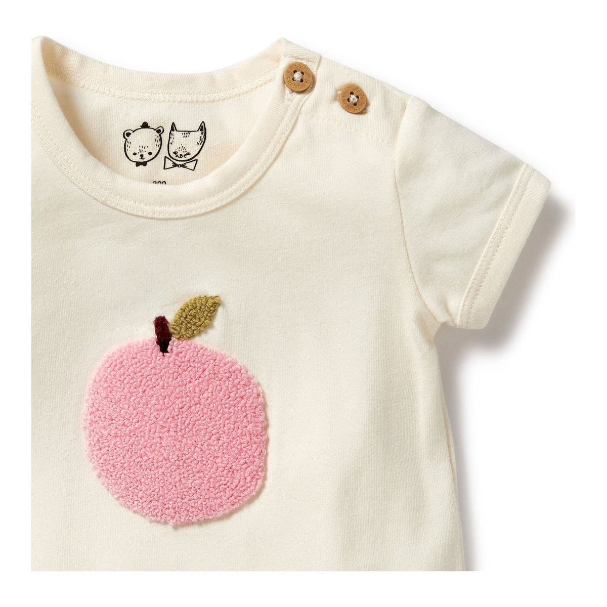 Peachy Organic Bodysuit
