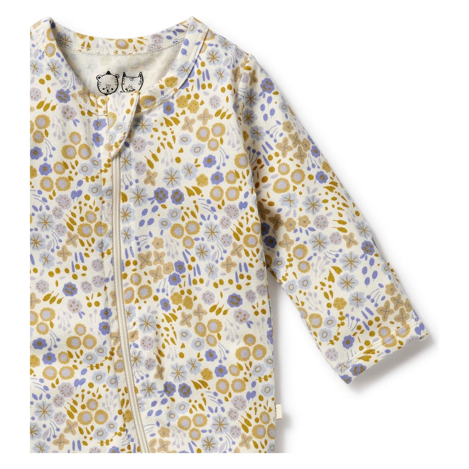 Little Meadow Organic Zipsuit with Feet