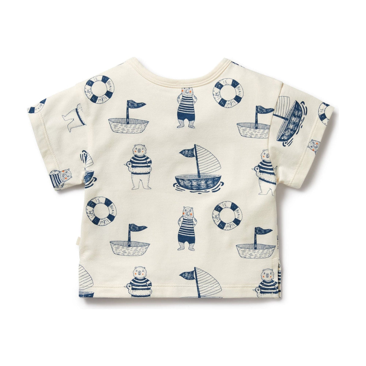 Nautical Bear Organic Tee