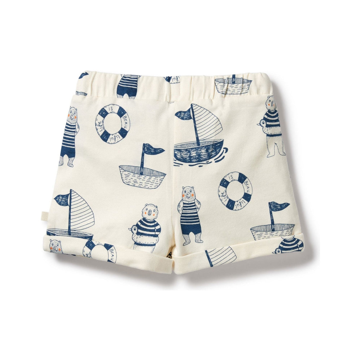 Nautical Bear Organic Short