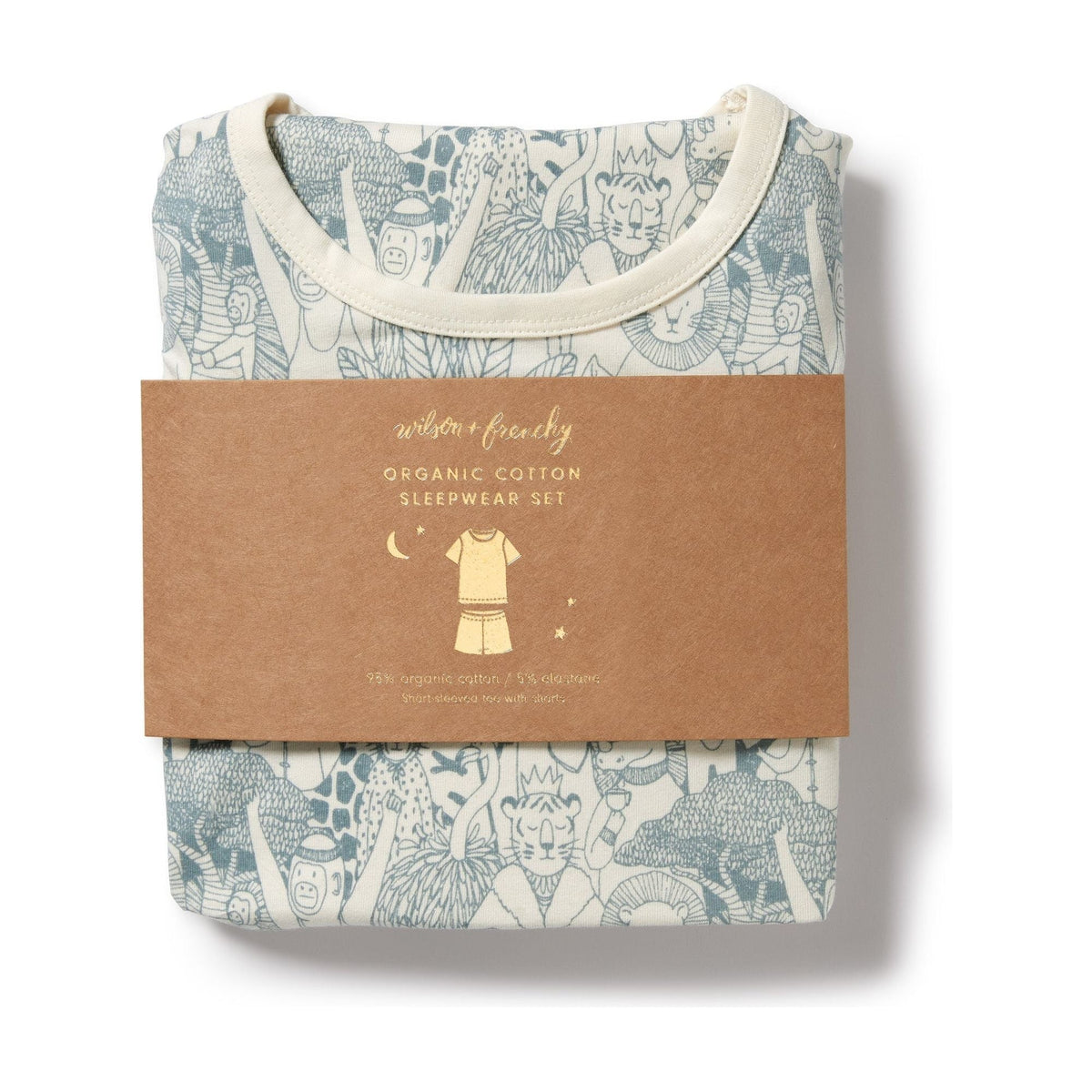 Hello Friends Organic Short Sleeved Pyjamas