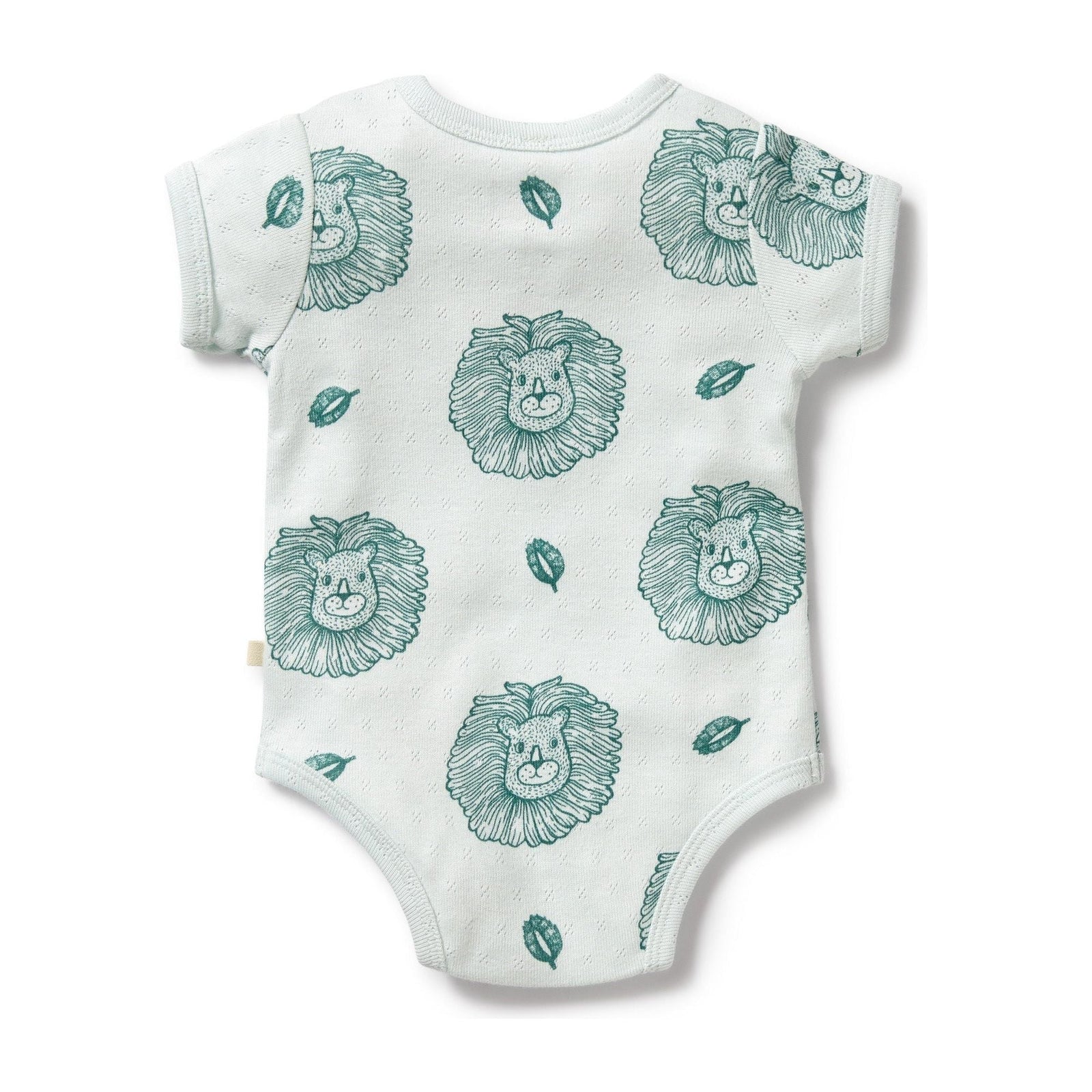 Little Lion Organic Pointelle Bodysuit