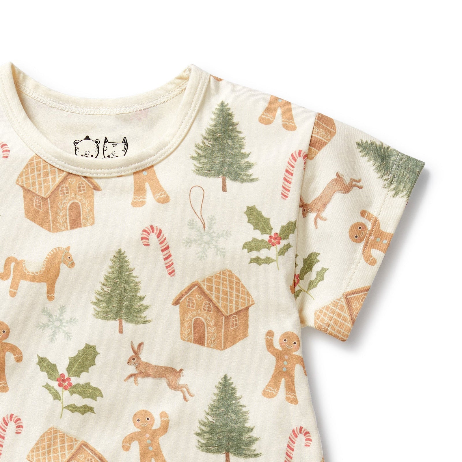 Holly Jolly Magic Organic Growsuit