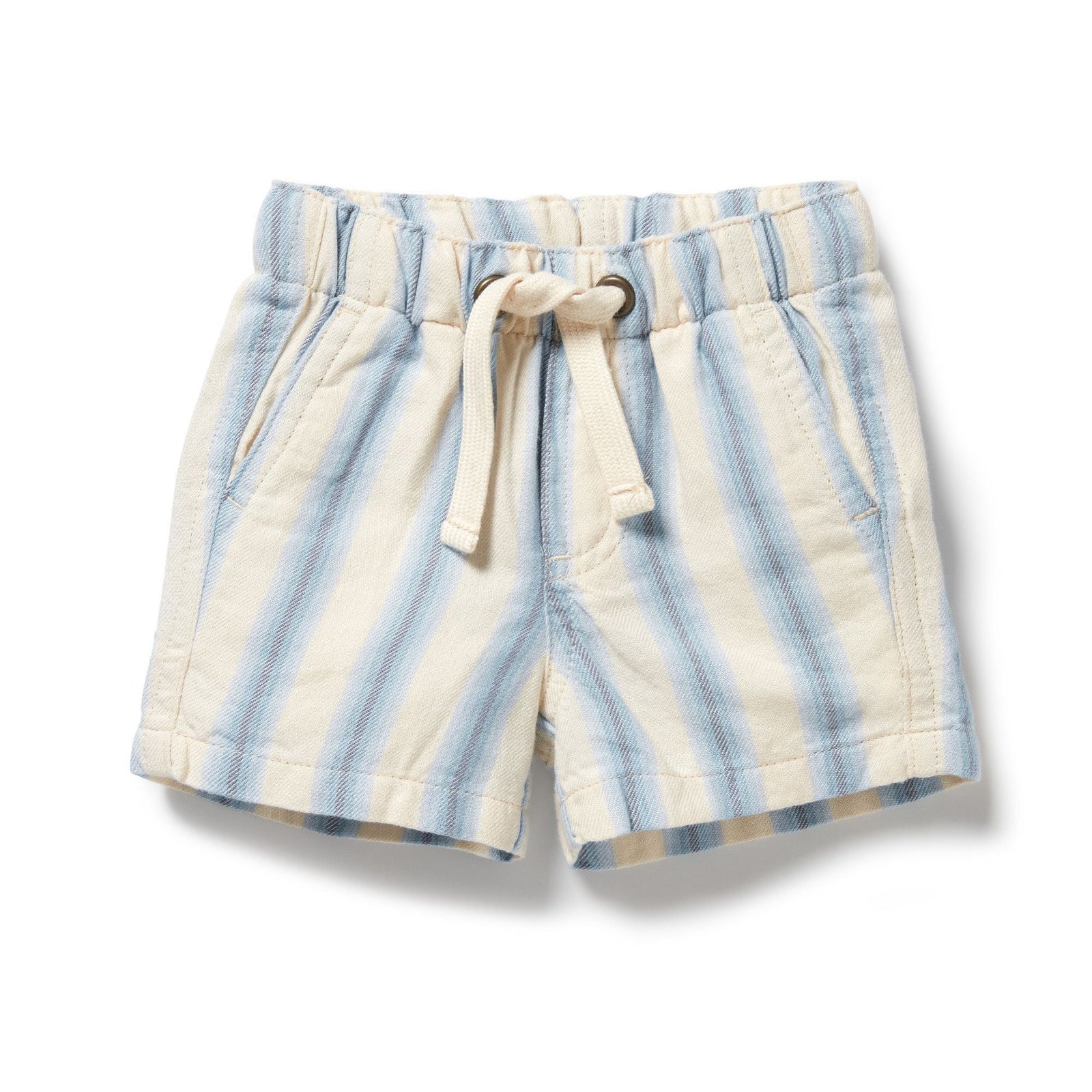 Deep Blue Stripe Organic Short