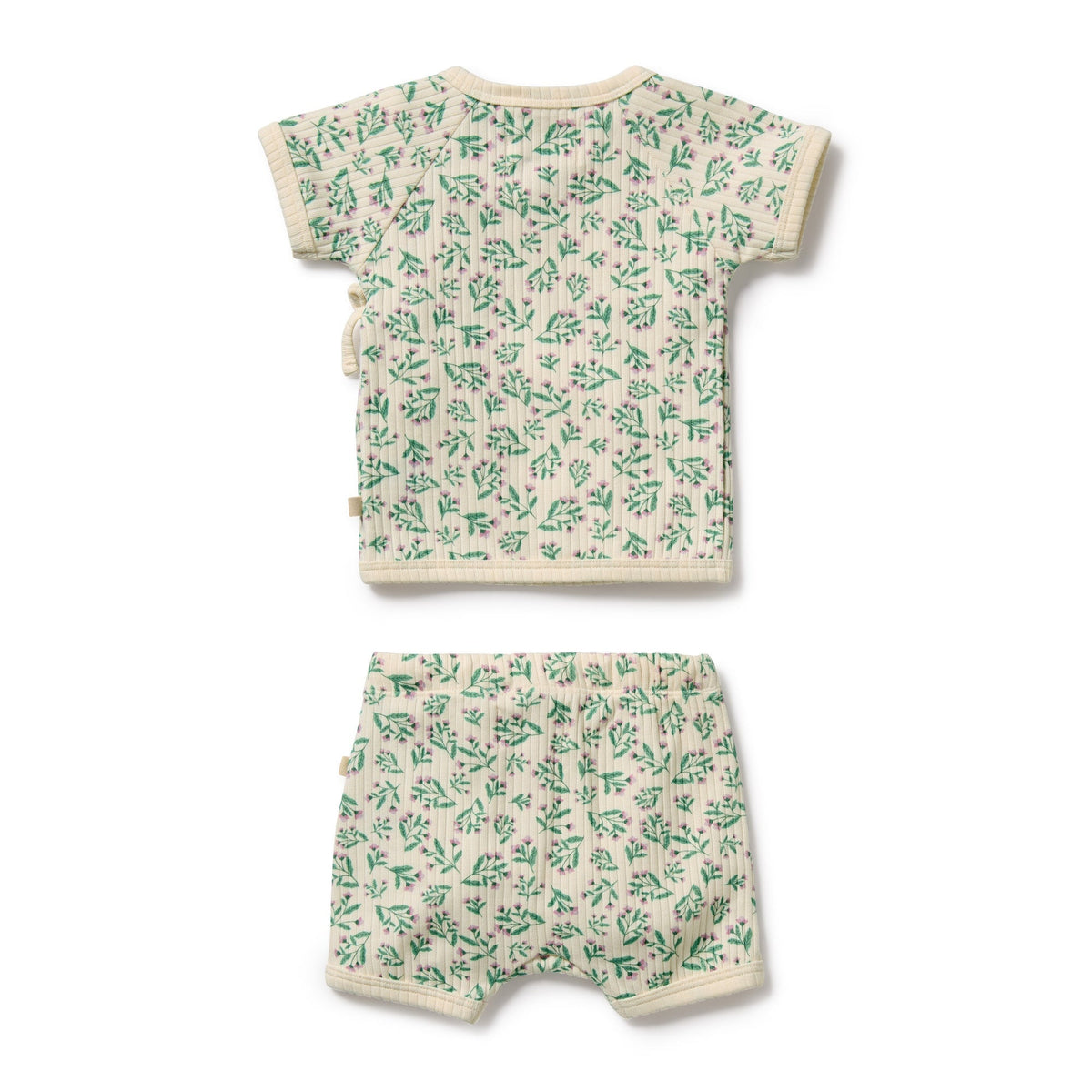 Periwinkle Organic Kimono Set