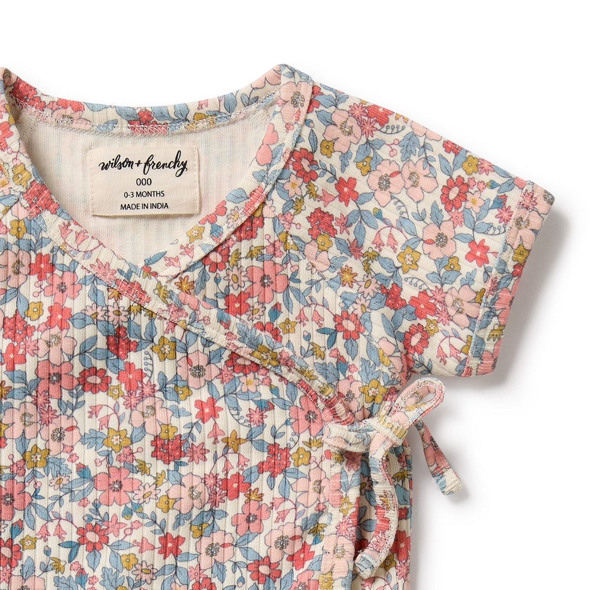Summer Bloom Organic Kimono Set