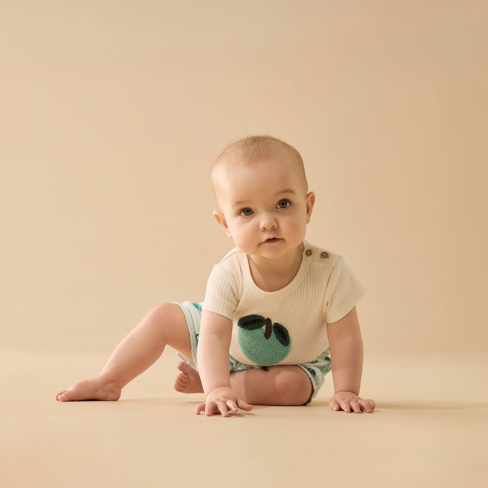 Apple Papple Embroidered Organic Tee