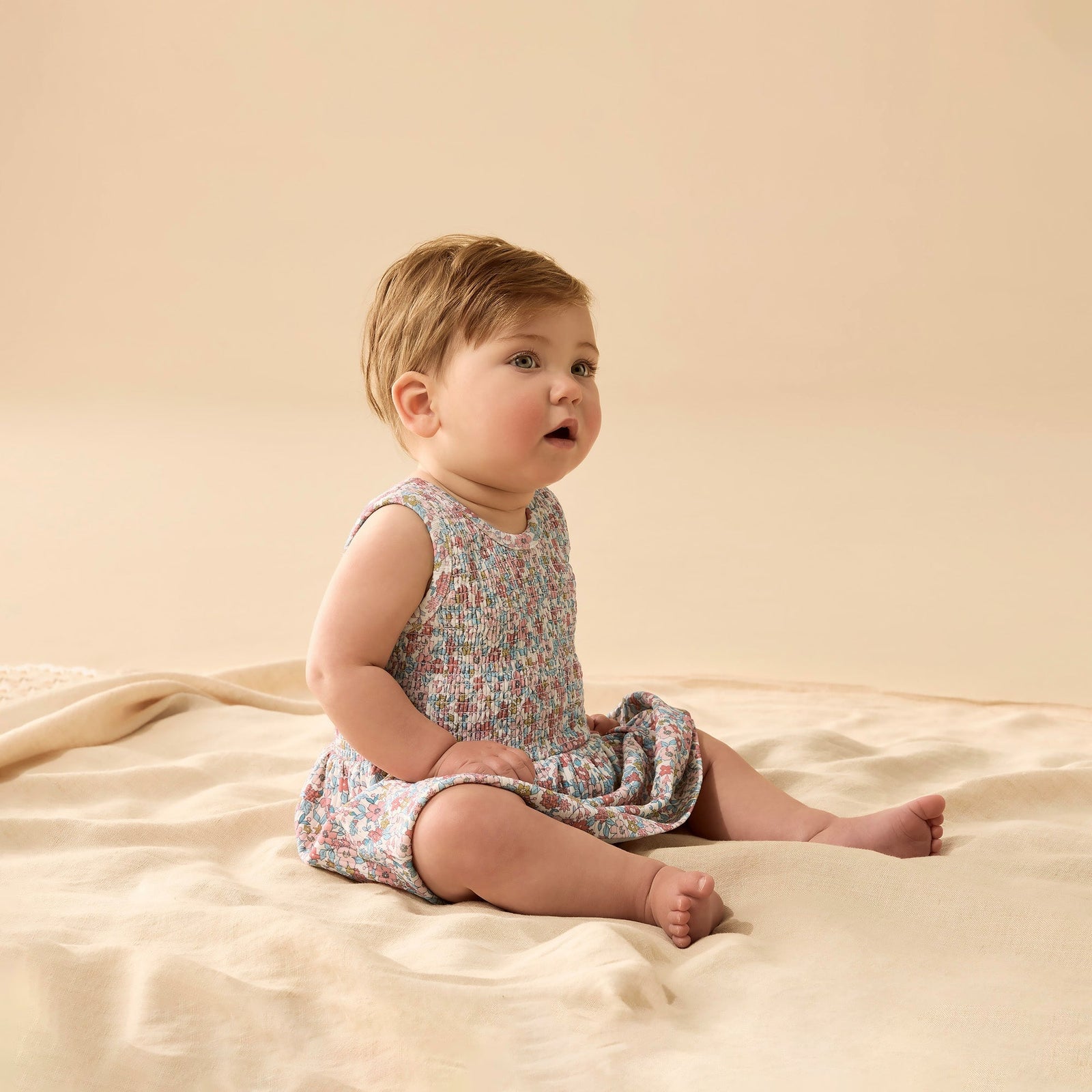 Summer Bloom Organic Dress Set