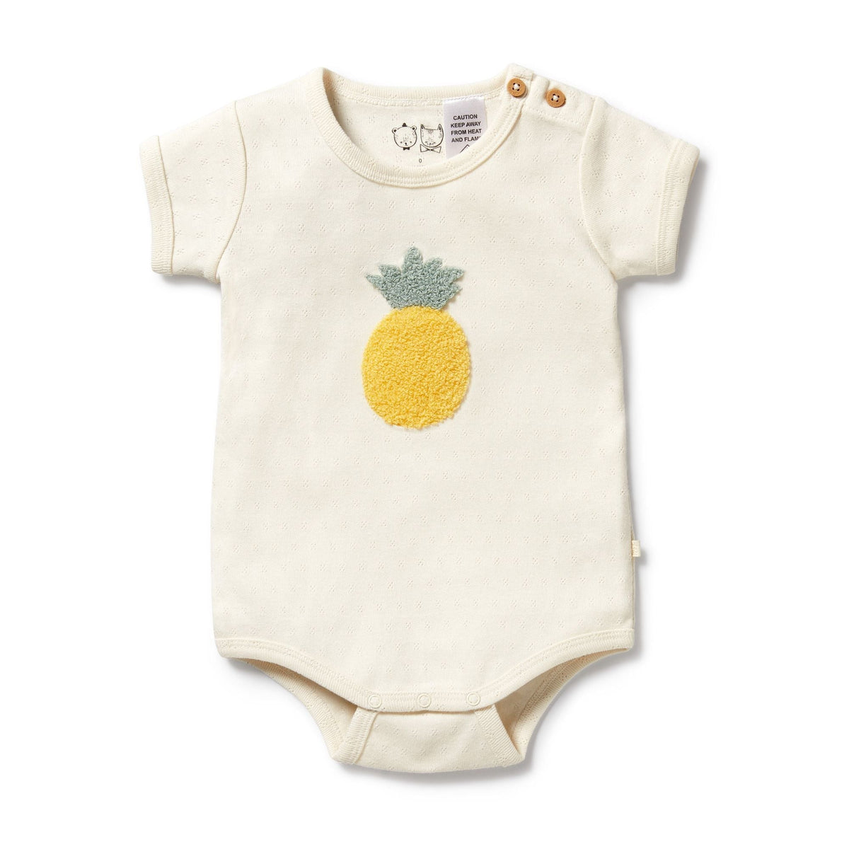 Piney Pals Organic Pointelle Bodysuit