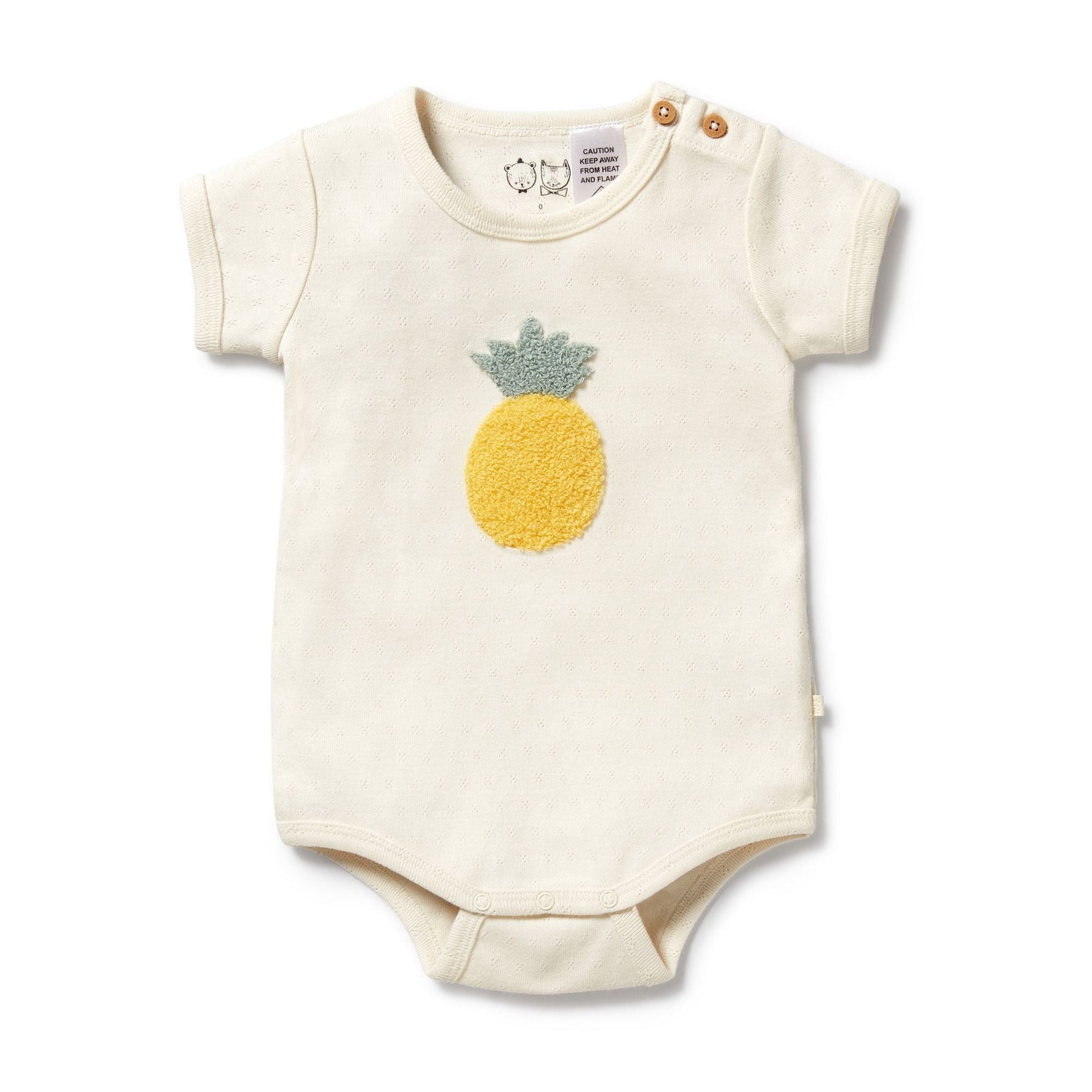 Piney Pals Organic Pointelle Bodysuit