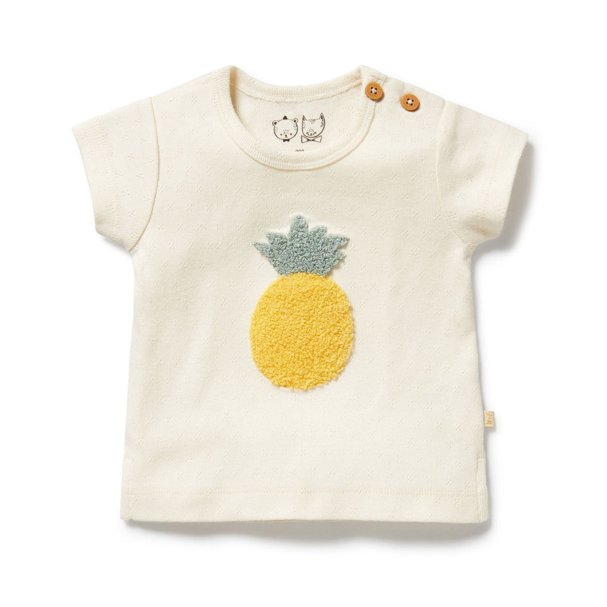 Piney Pals Organic Pointelle Tee