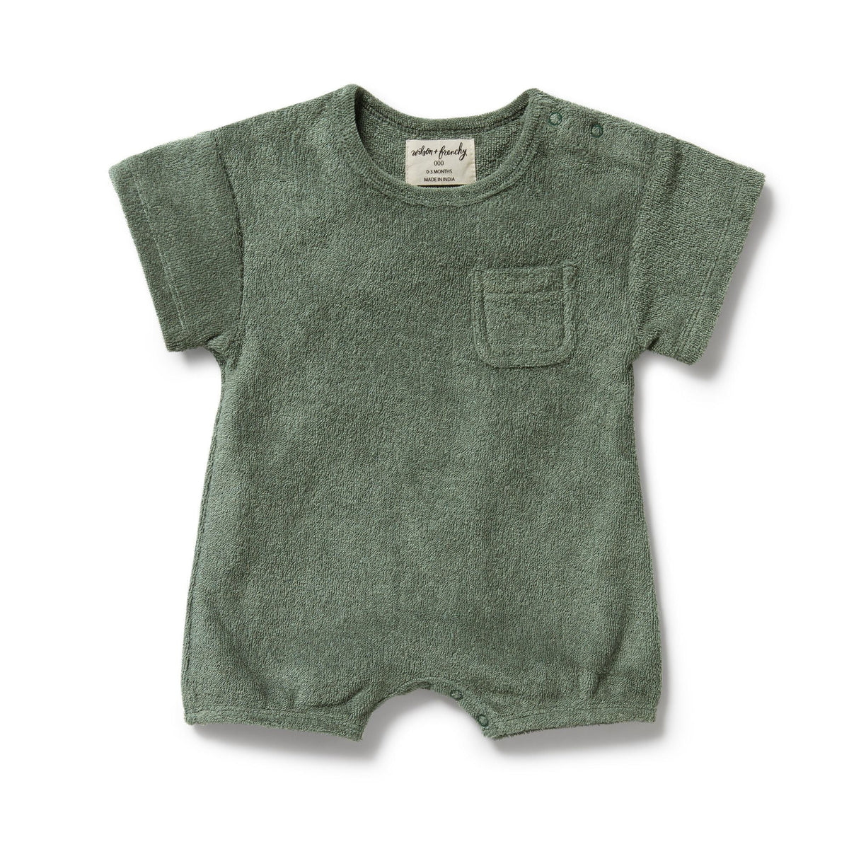 Moss Organic Terry Growsuit