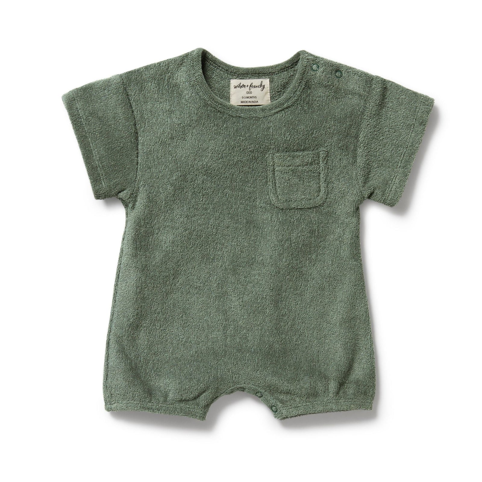 Moss Organic Terry Growsuit
