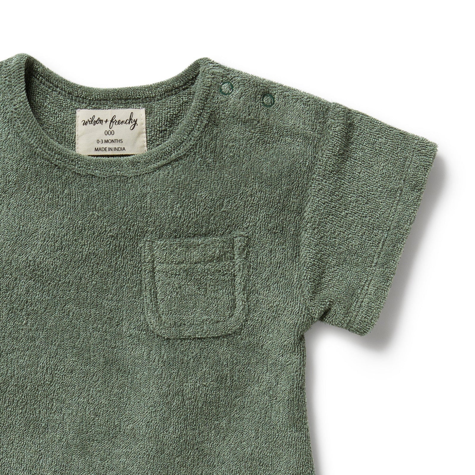 Moss Organic Terry Growsuit