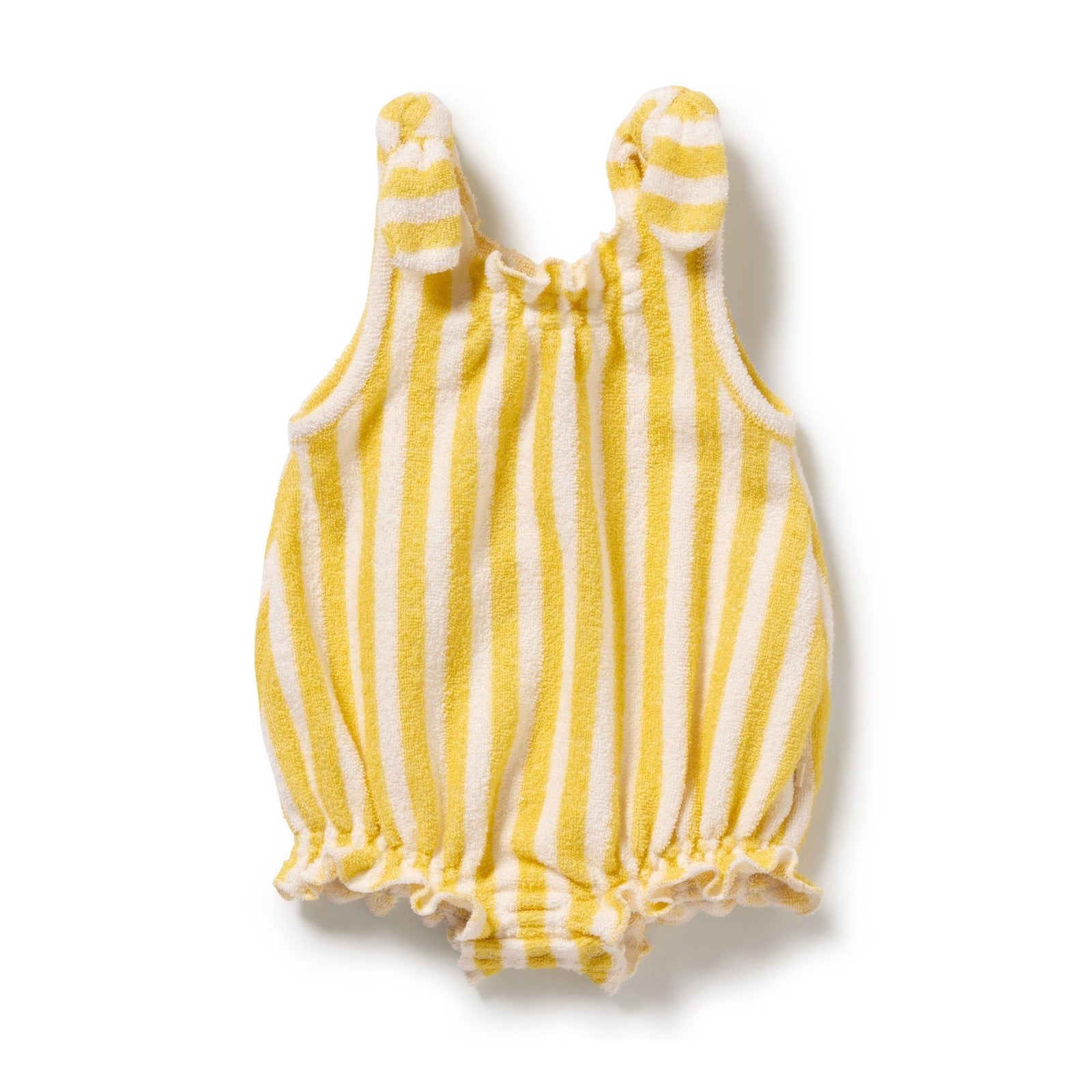 Honey Wave Organic Terry Tie Playsuit