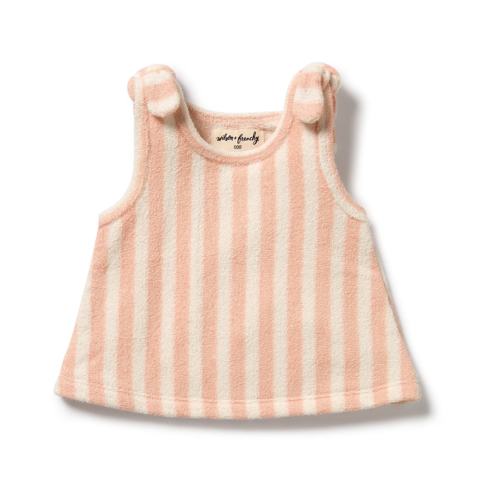 Strawberry Wave Organic Terry Singlet