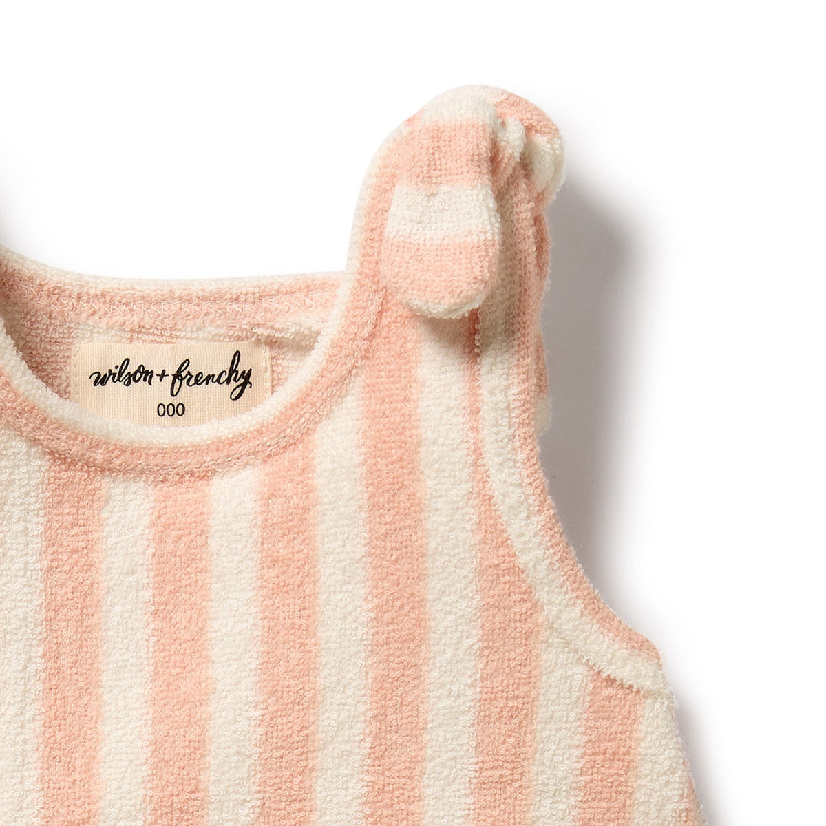Strawberry Wave Organic Terry Singlet