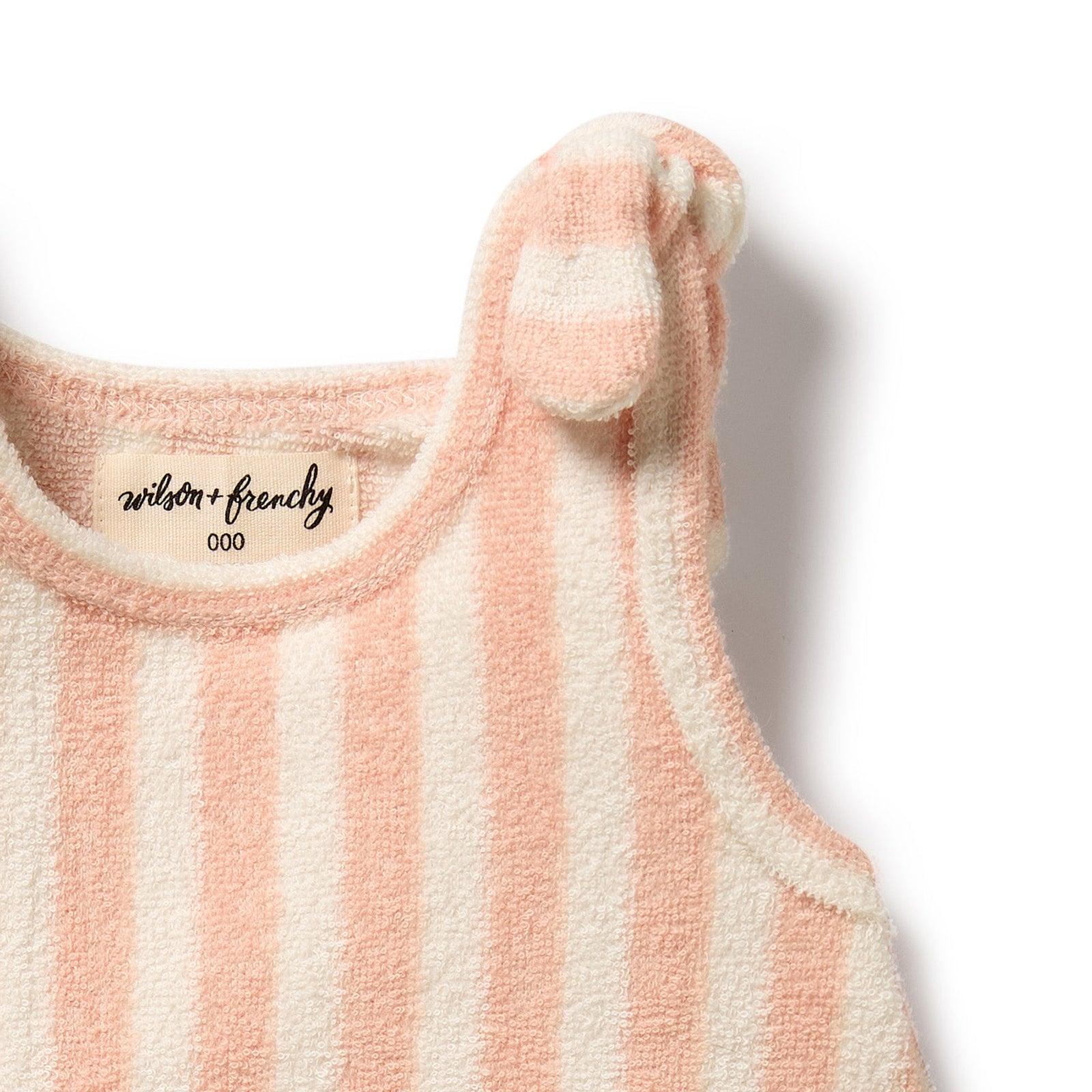 Strawberry Wave Organic Terry Singlet