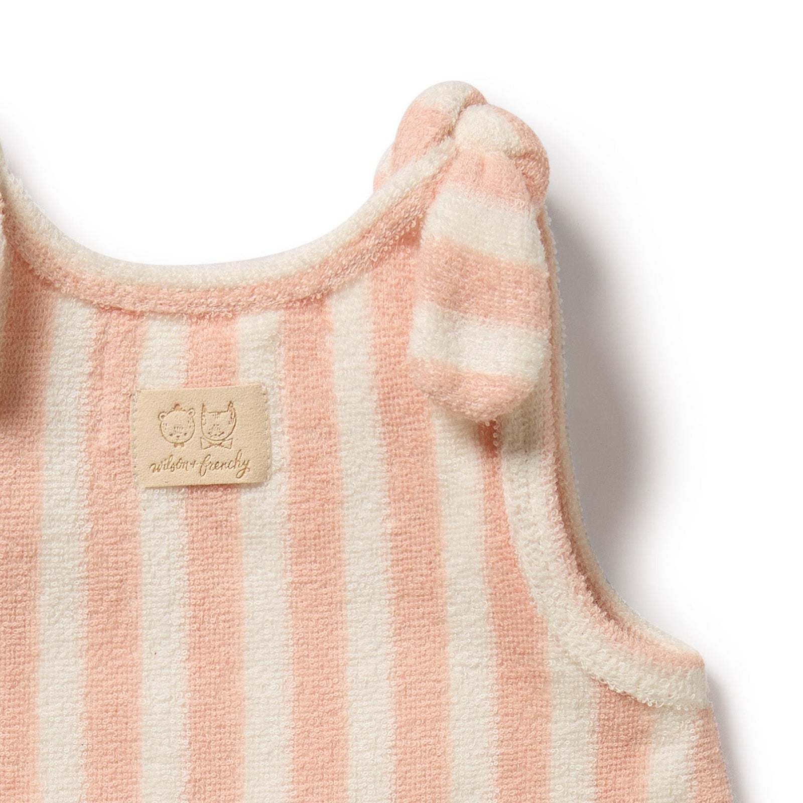 Strawberry Wave Organic Terry Singlet