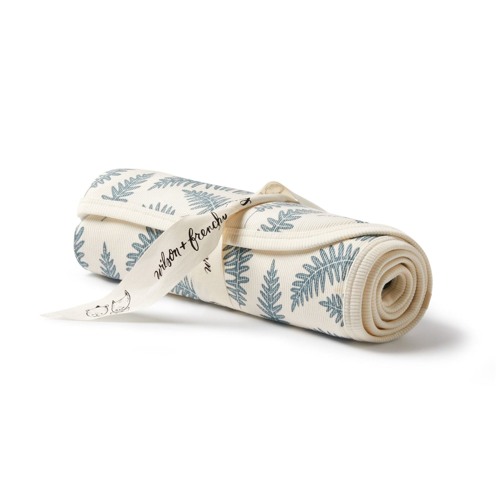 Little Fronds Organic Bunny Rug