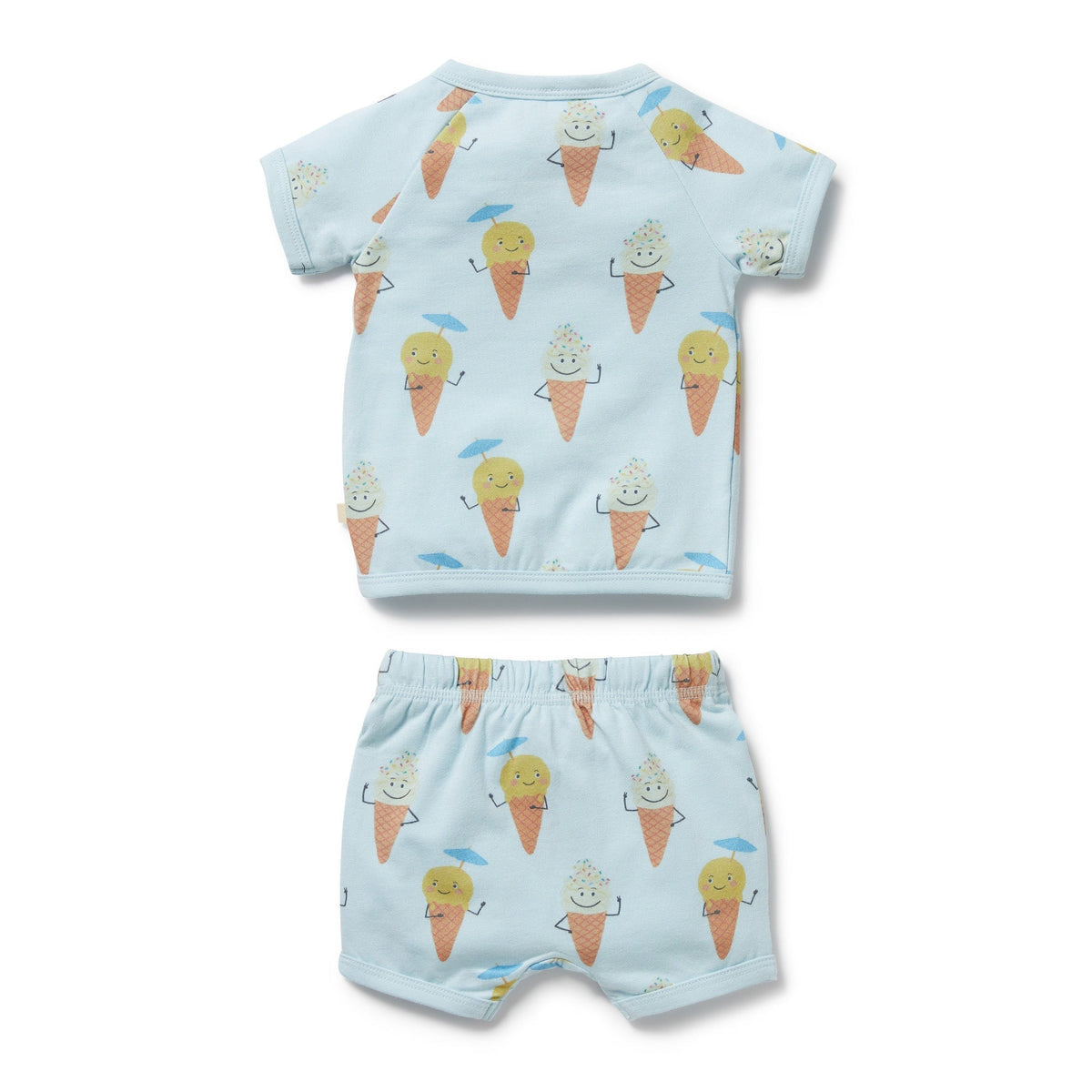 Frosty Friends Organic Kimono Set