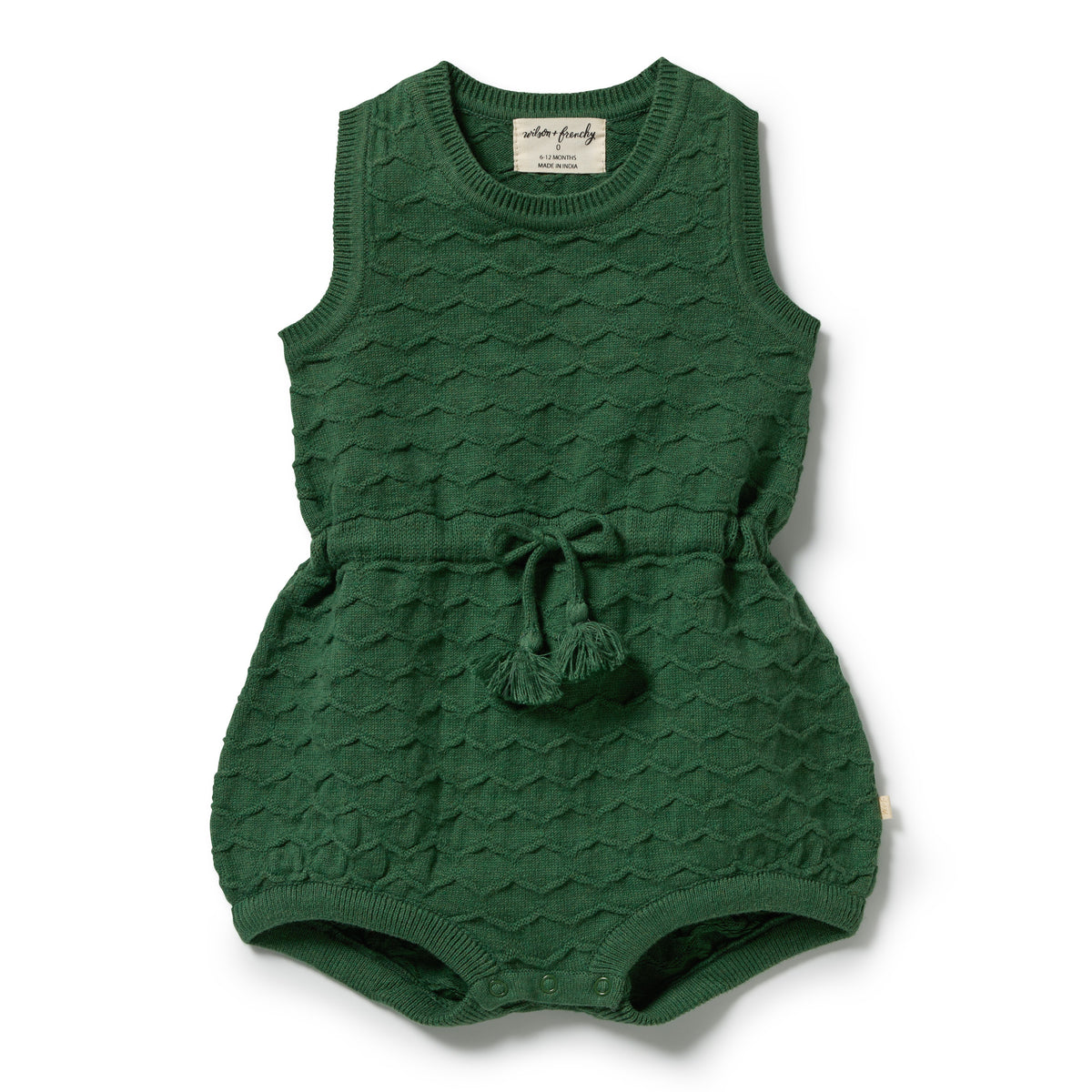 Lillipad Organic Knitted Chevron Bodysuit