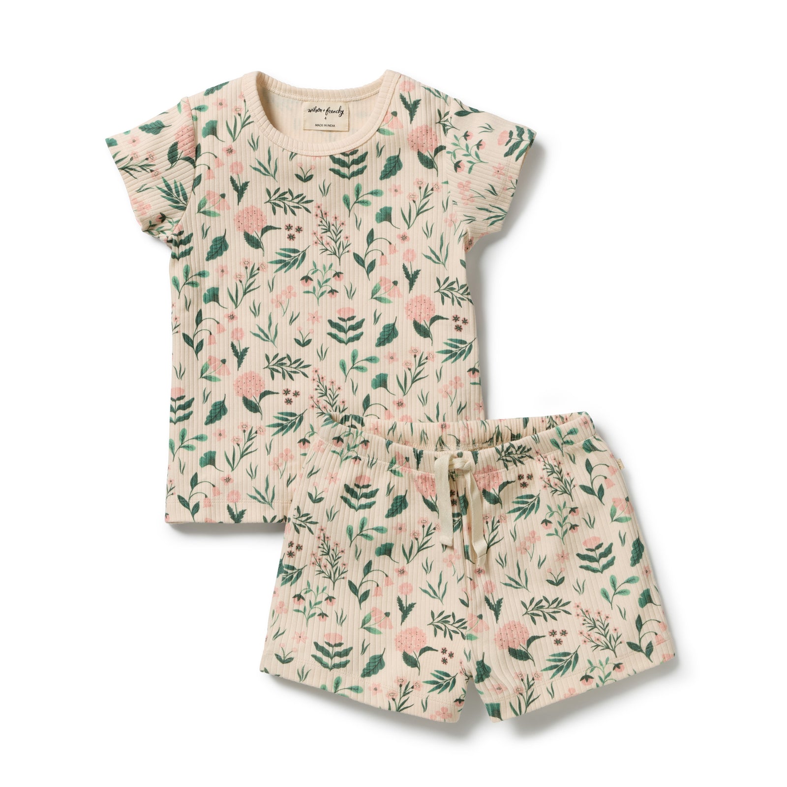 Sweet Bloom Organic Short Sleeved Pyjamas