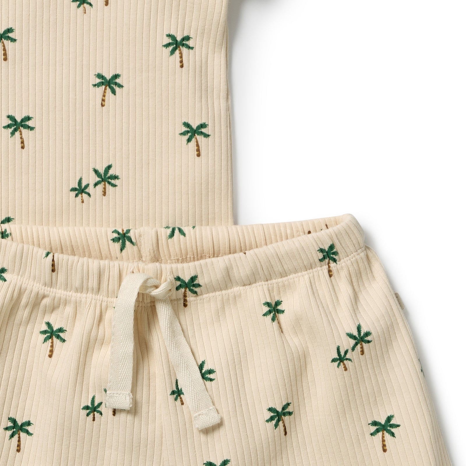 Tiny Palm Organic Short Sleeved Pyjamas