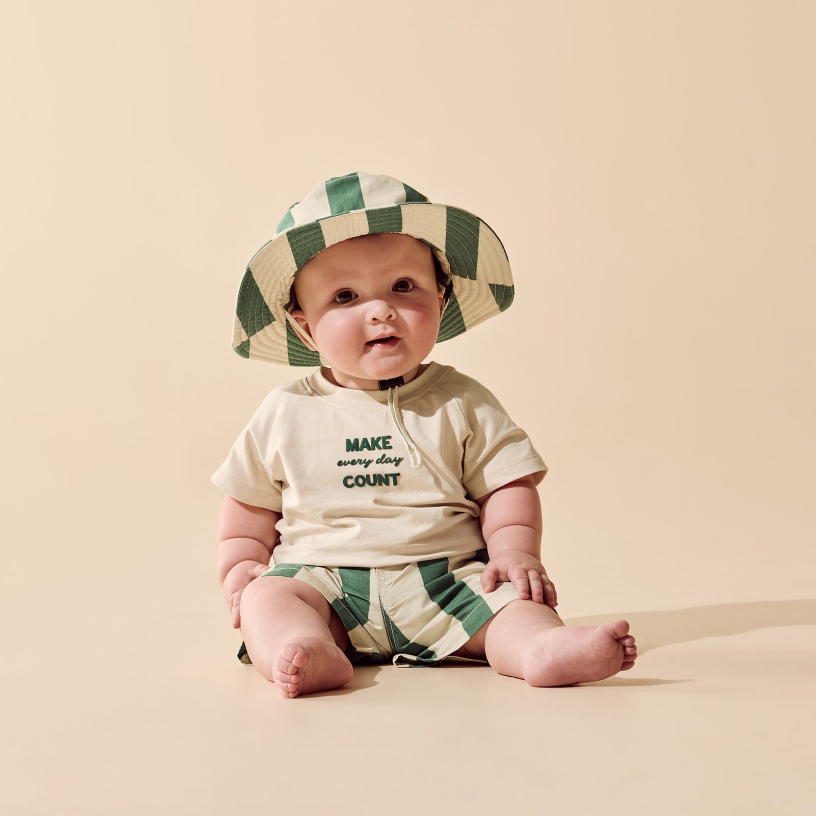 Lagoon Stripe Sun Hat