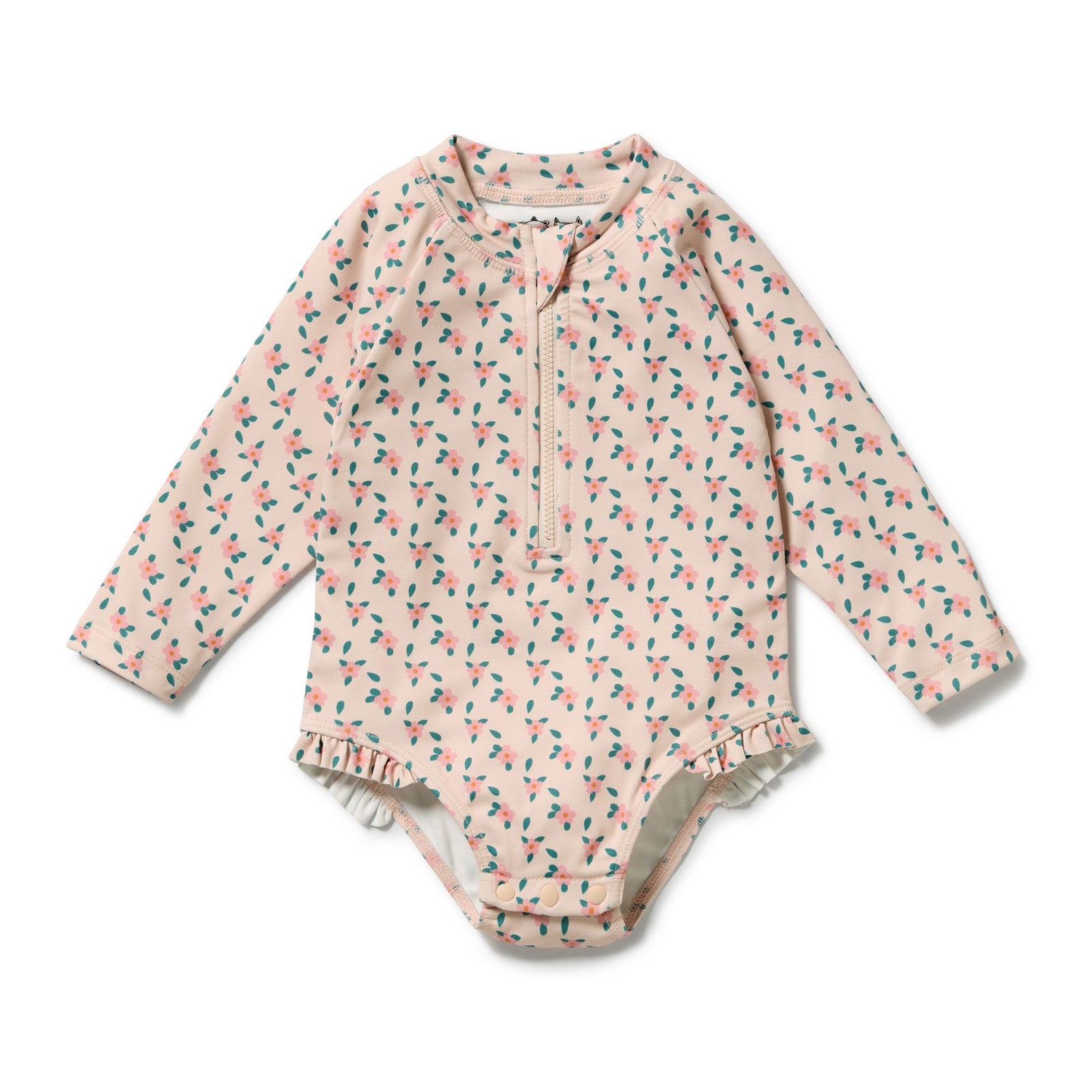 Little Blossom long sleeve Swimsuit