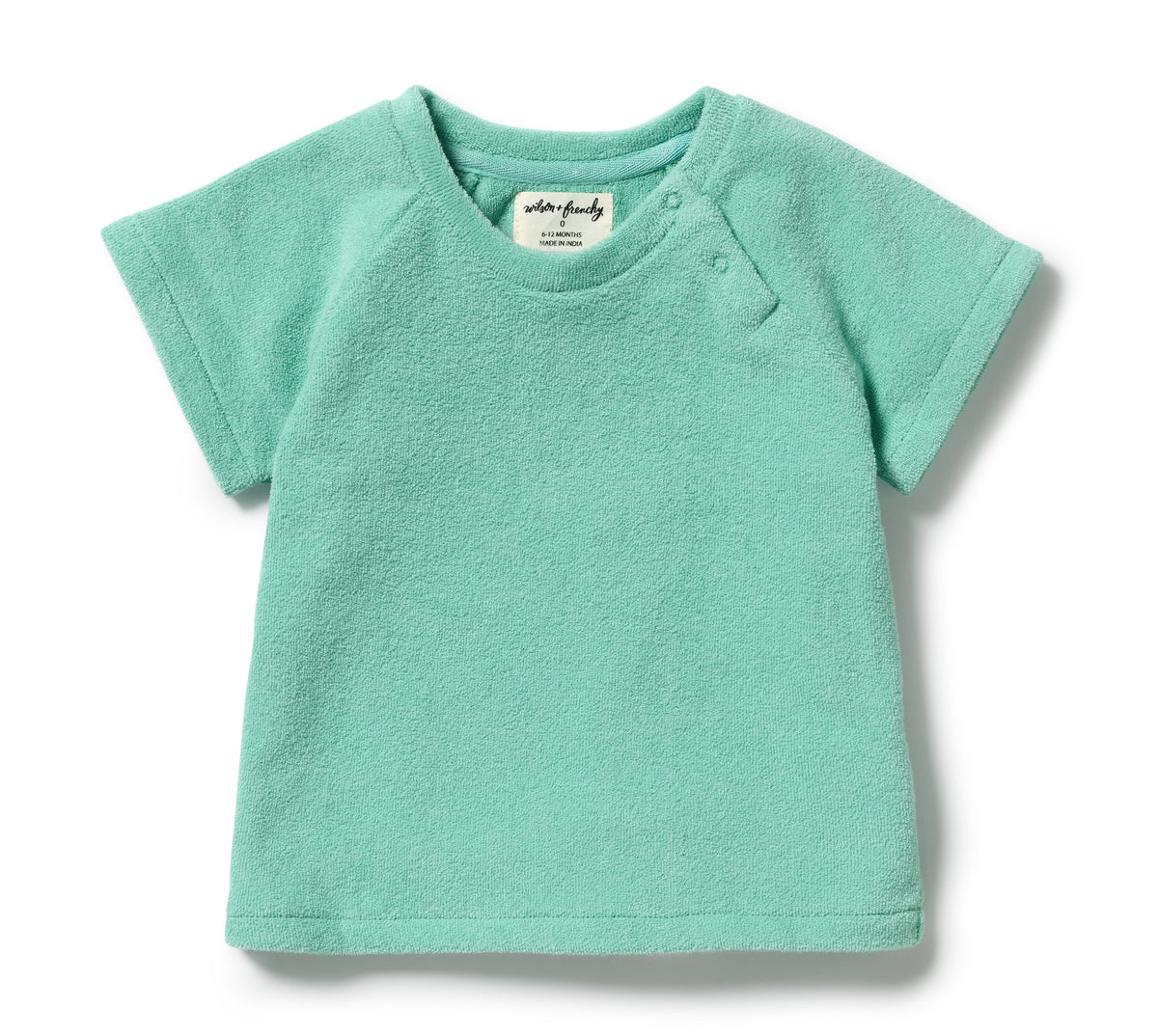 Seafoam Organic Terry Tee