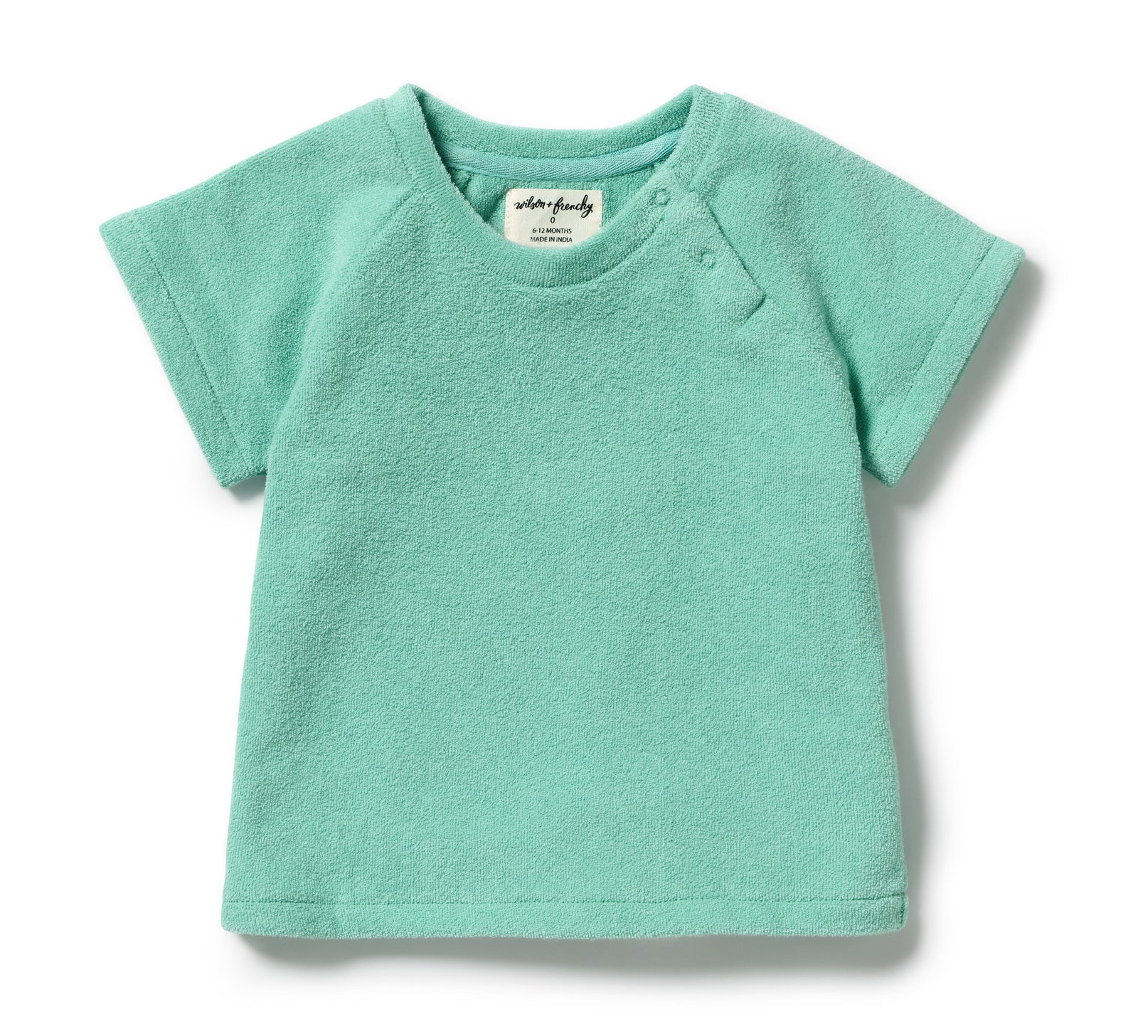 Seafoam Organic Terry Tee