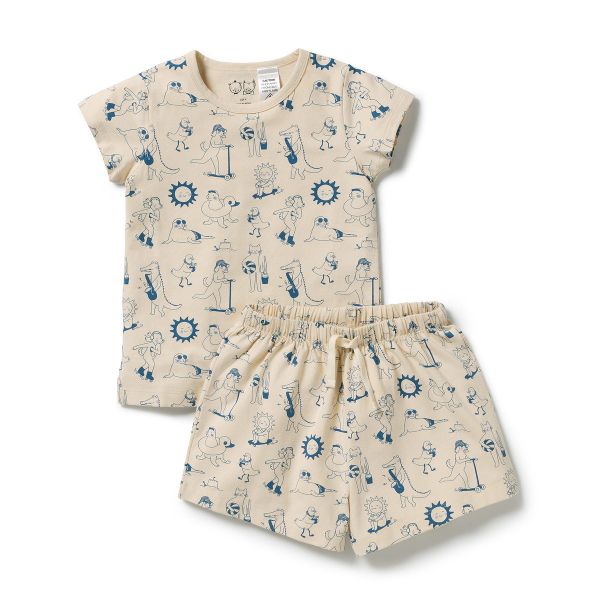 Tout est Magique Organic Short Sleeved Pyjamas