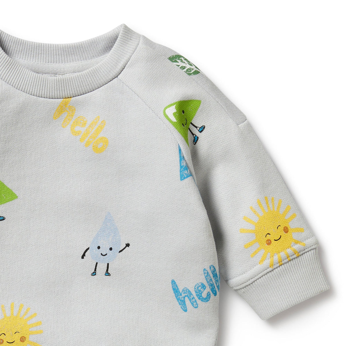 Bluebell Organic Terry Sweat