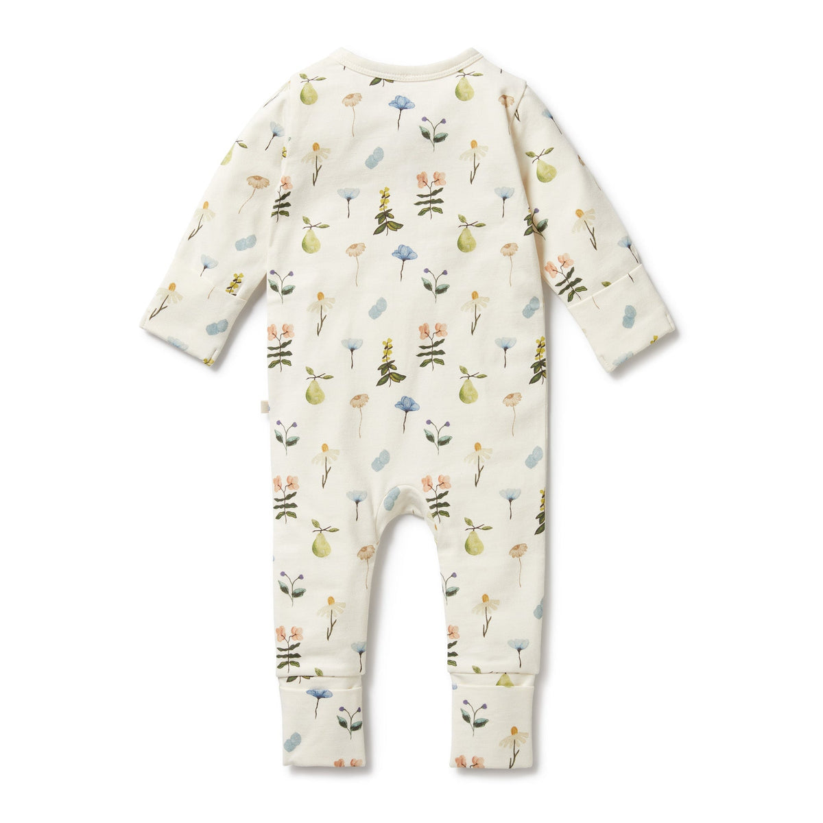 Petit Garden Organic Zipsuit With Feet