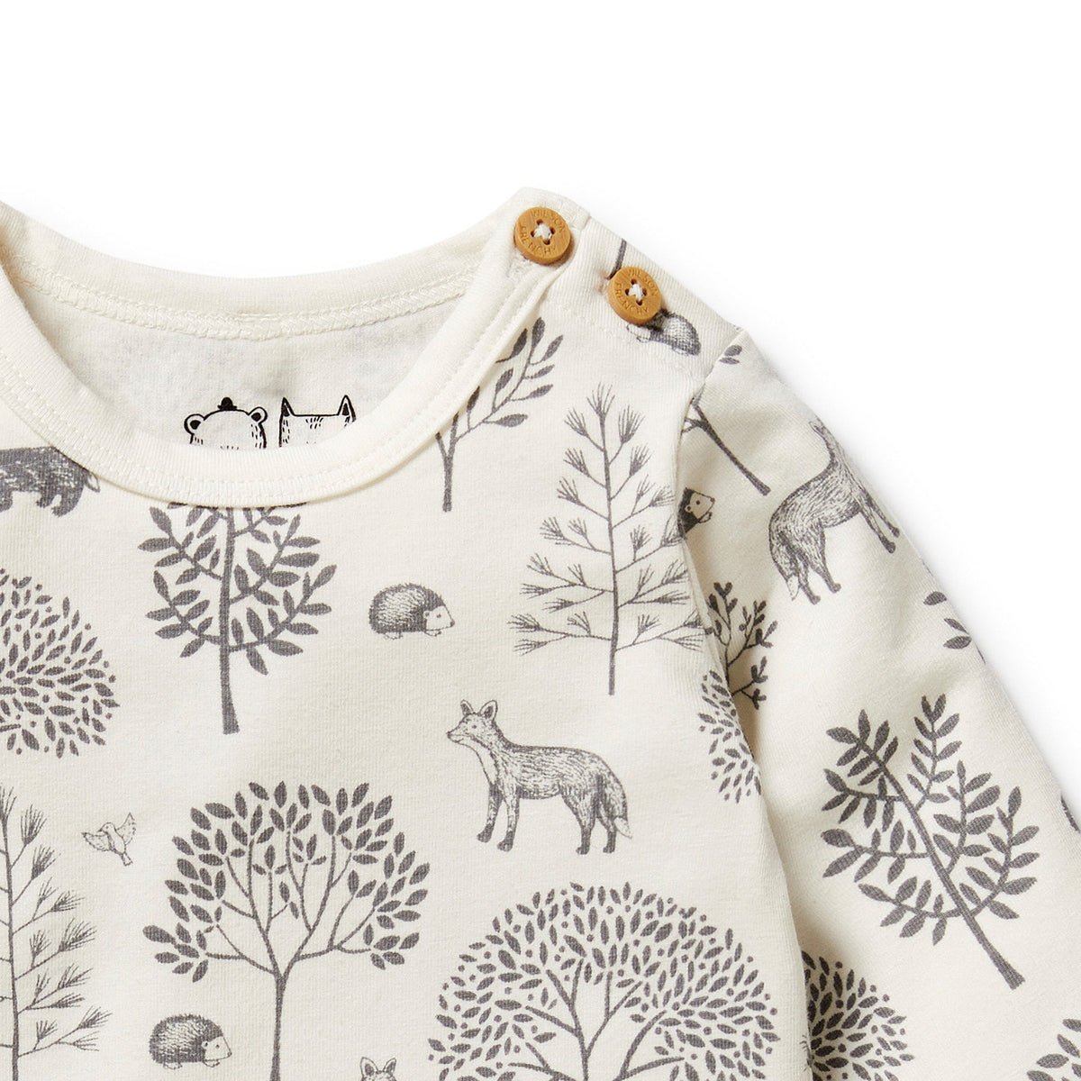 Woodland Organic Bodysuit