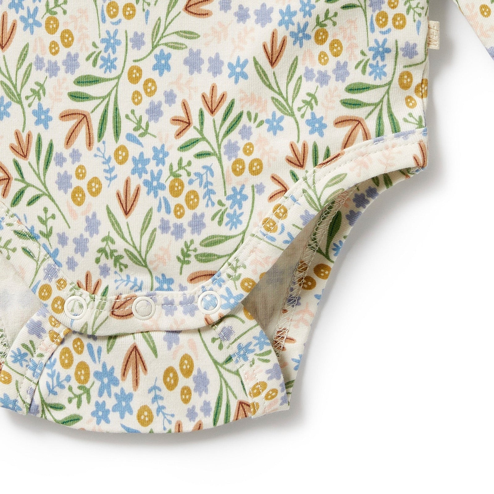 Tinker Floral Organic Bodysuit