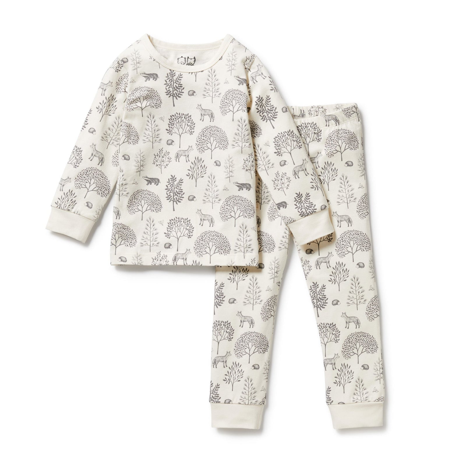 Woodland Organic Long Sleevedd Pyjamas