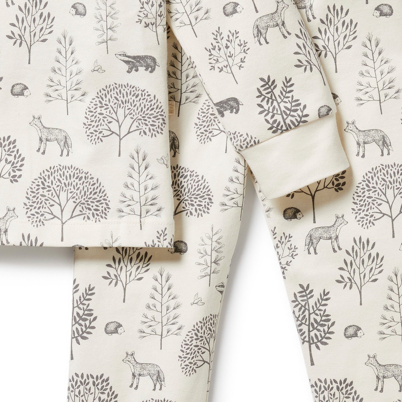Woodland Organic Long Sleevedd Pyjamas