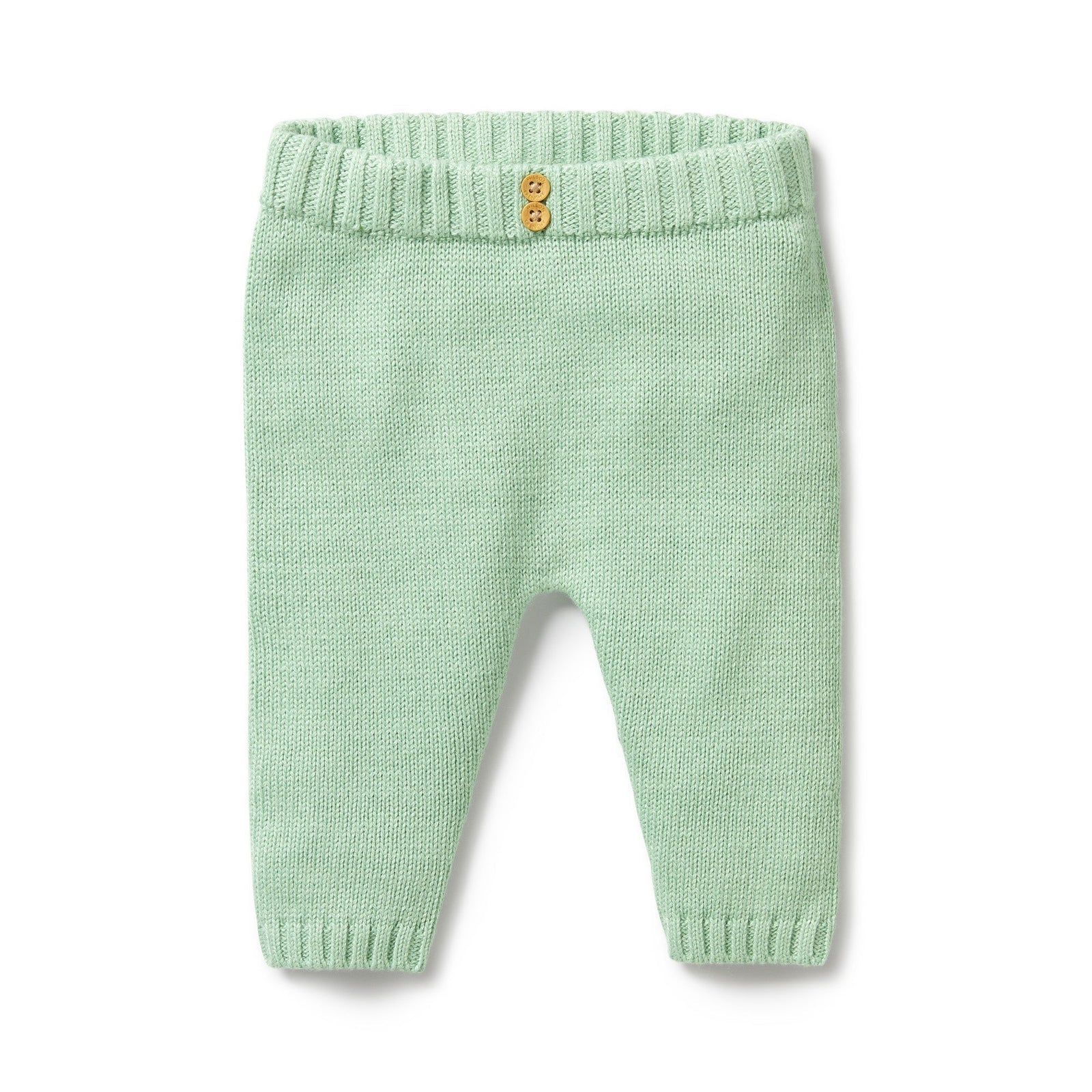 Mint Green Knitted Legging