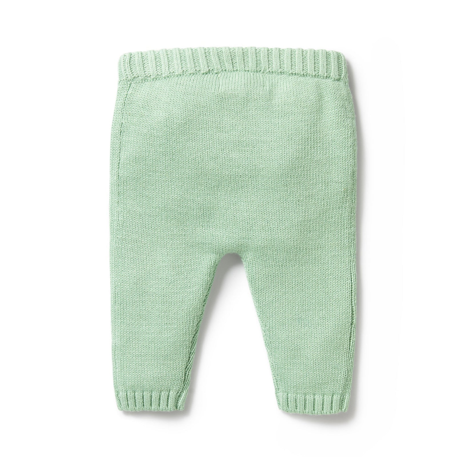 Mint Green Knitted Legging