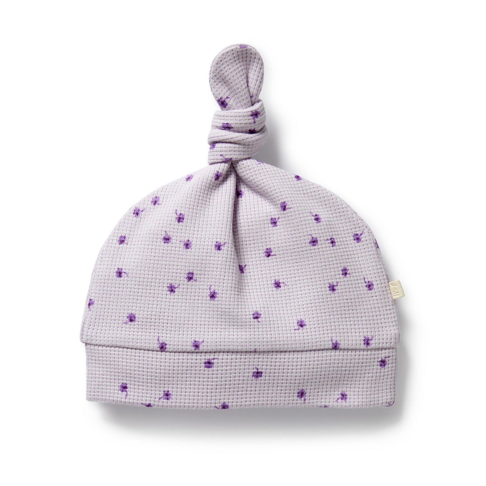 Lulu Daisy Organic Waffle Knot Hat